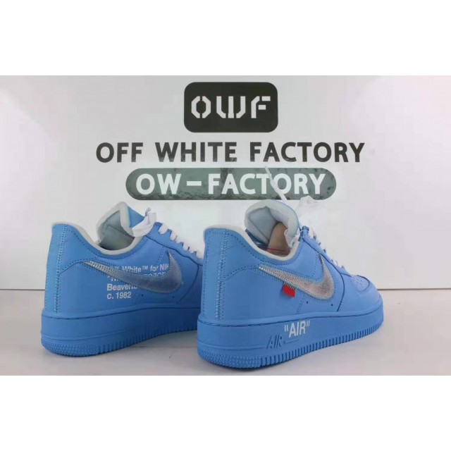 Off-White x Nike Air Force 1 “MCA” University Blue CI1173-400